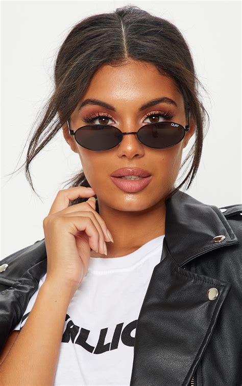 quay oval sunglasses